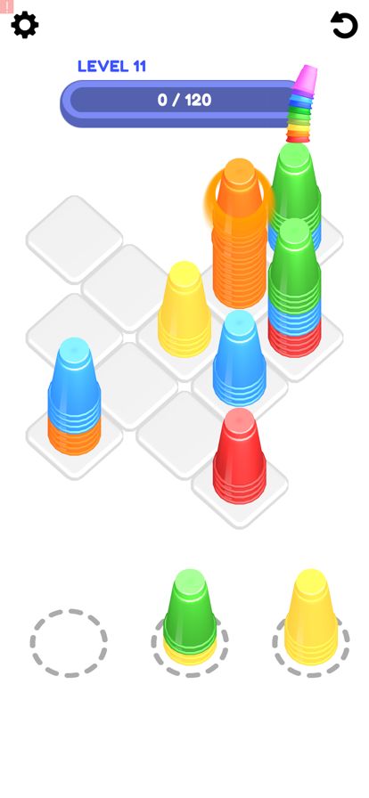 Cup Stacker!游戏截图
