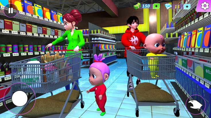 双胞胎妈妈的家庭生活游戏截图