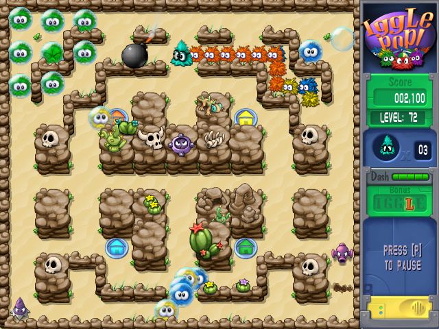 Iggle Pop Deluxe游戏截图