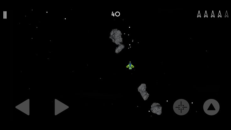 小行星 3D - 太空射击游戏游戏截图