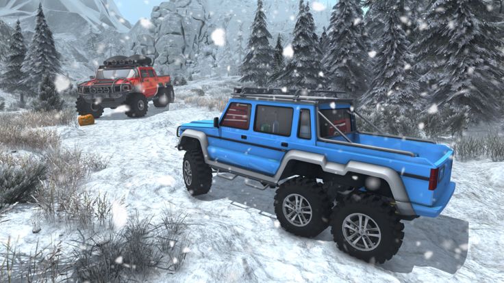 Snow Driving Simulator游戏截图