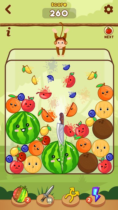 Watermelon Game Suika Land游戏截图