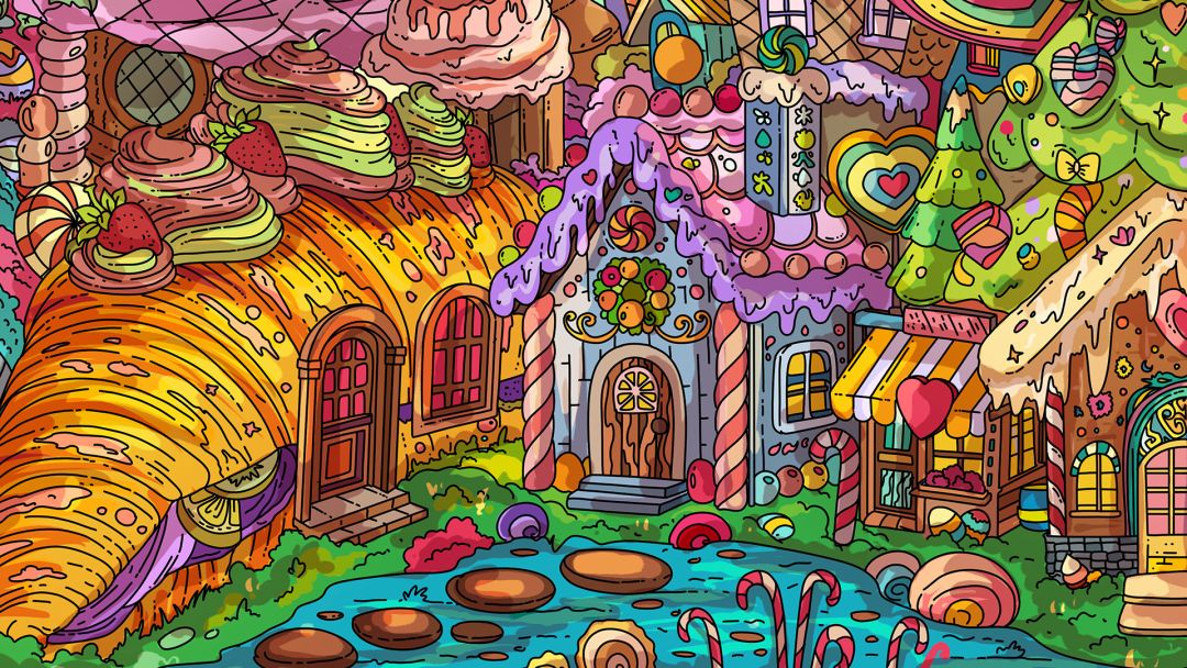 100 Candy Cats游戏截图