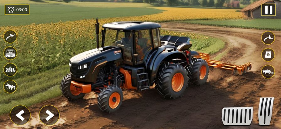 Ranch Tractor Farming Sim 2023游戏截图