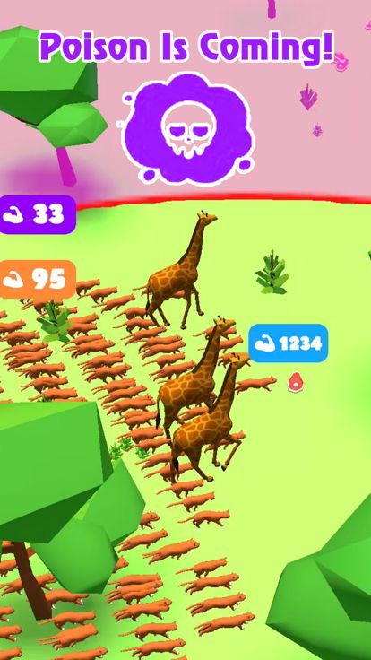 Crowd Forest.io - Herds Battle游戏截图