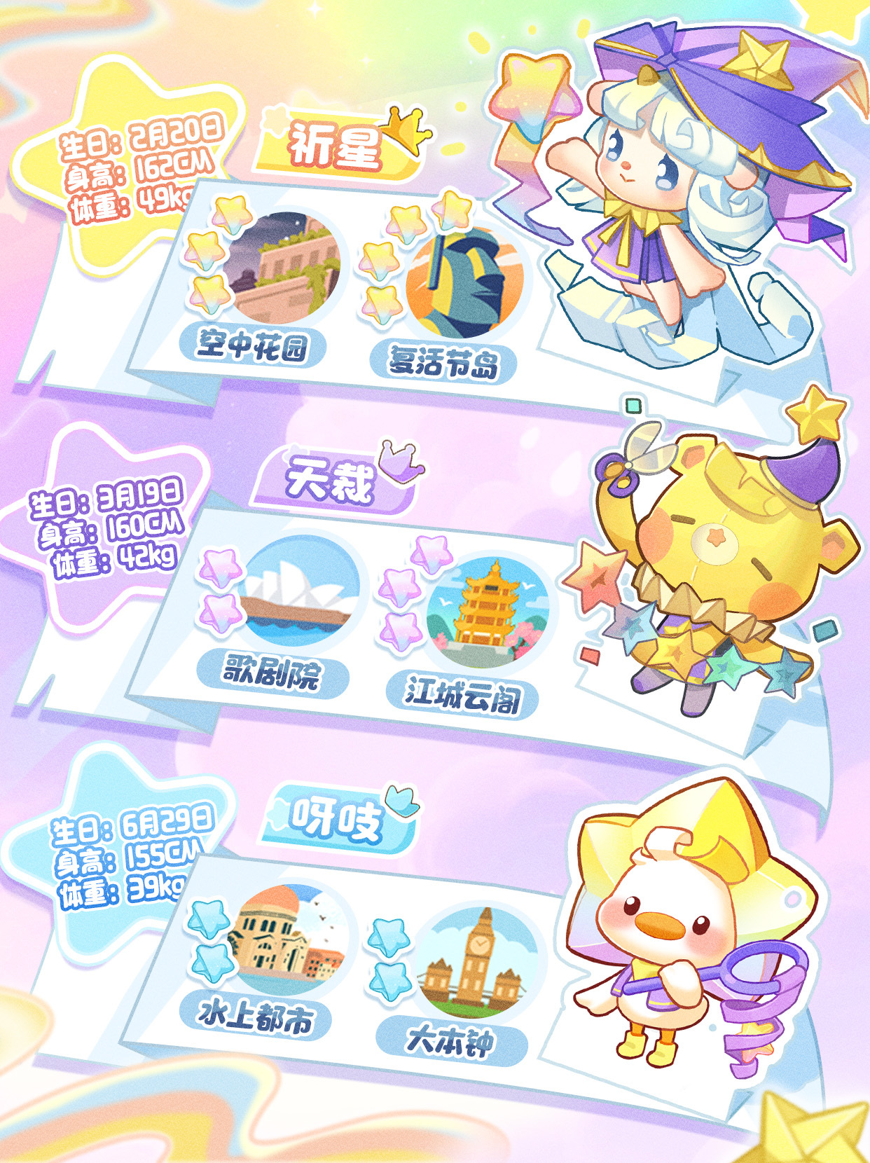 限时盲盒机「纸语星愿」系列主题