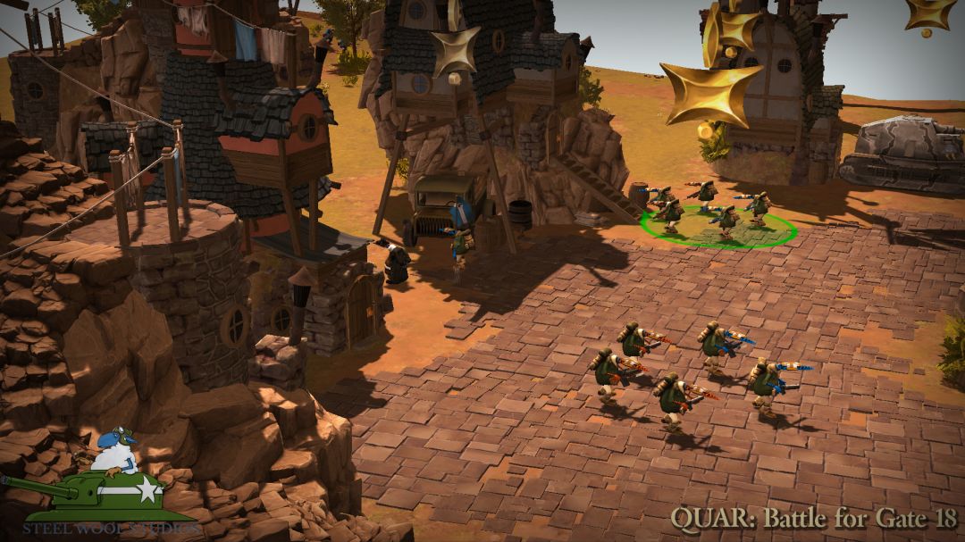 Quar: Battle for Gate 18游戏截图