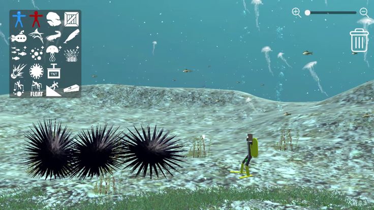 Underwater Ragdoll Playground游戏截图