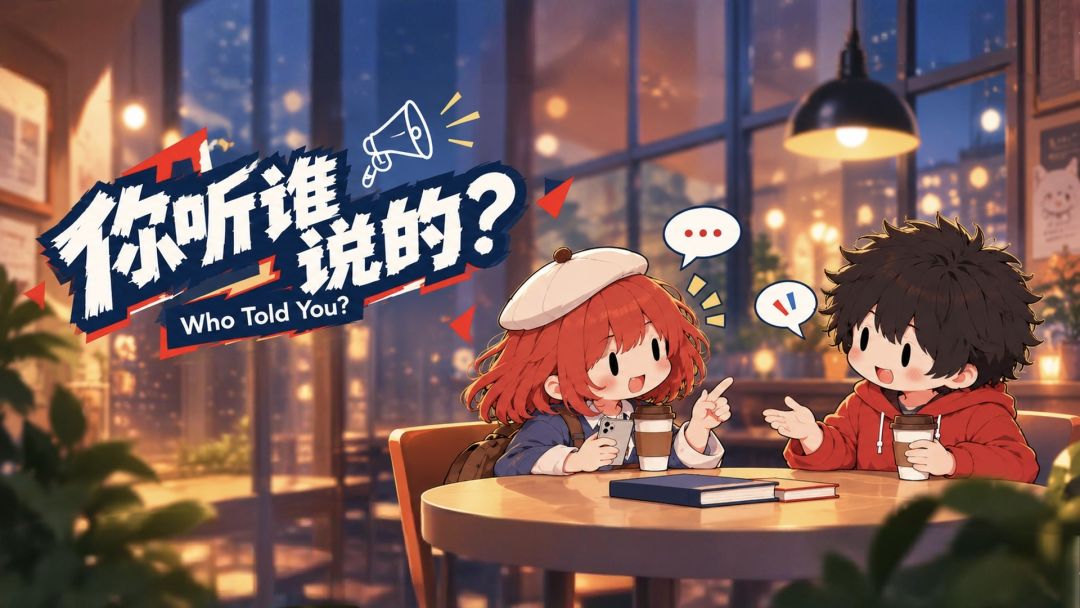 你听谁说的?游戏截图