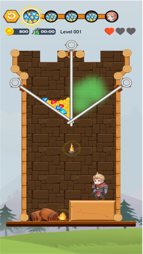 别针英雄游戏截图