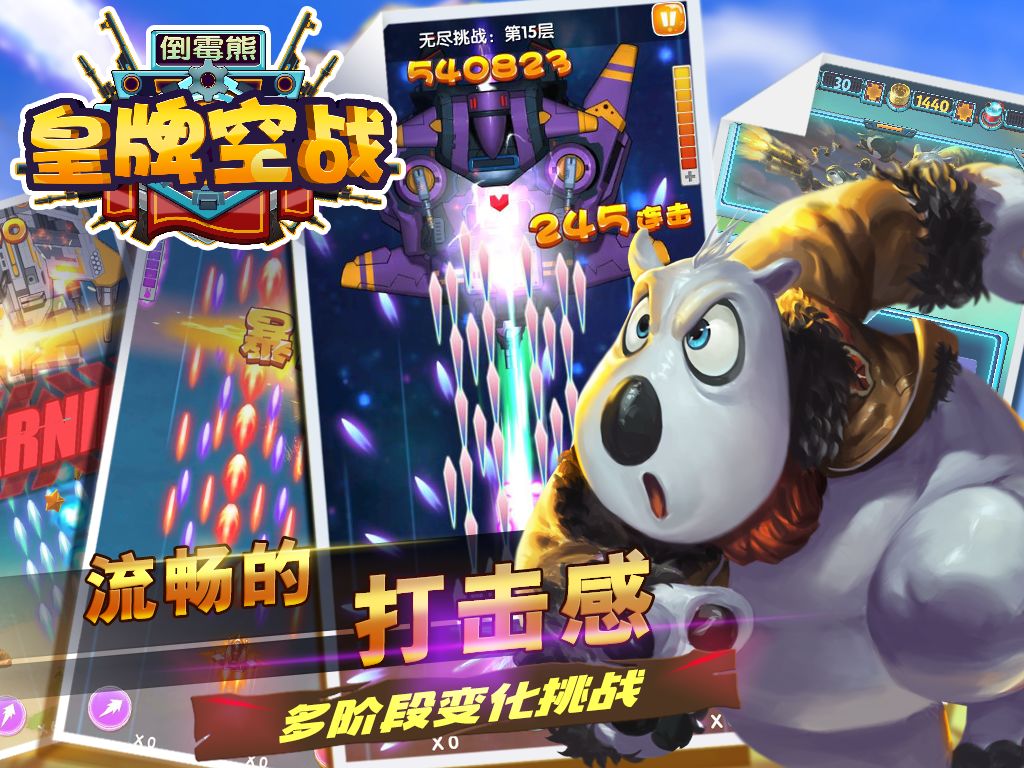 倒霉熊皇牌空战游戏截图