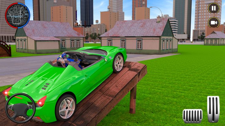 飞行机械机器人战争 3D：怪物卡车游戏游戏截图