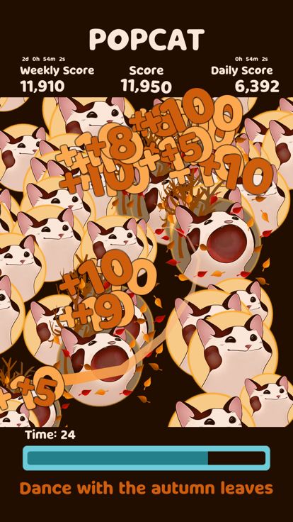 PopCat Slash游戏截图