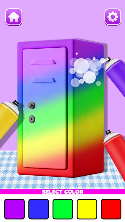 DIY 储物柜：装饰趣味艺术游戏游戏截图