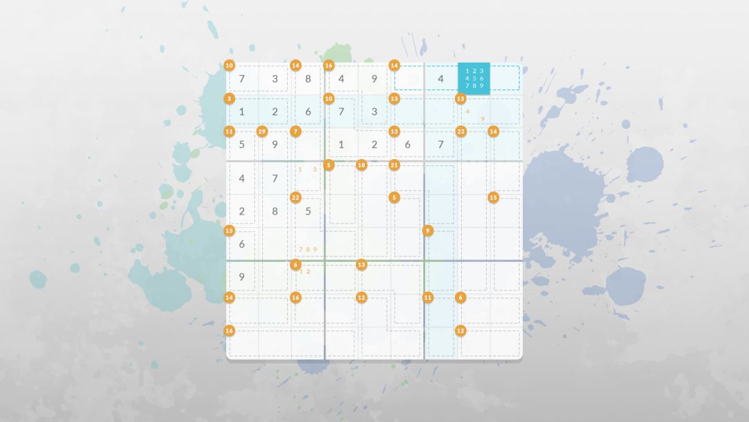 Sudoku Killer / 杀手数独游戏截图