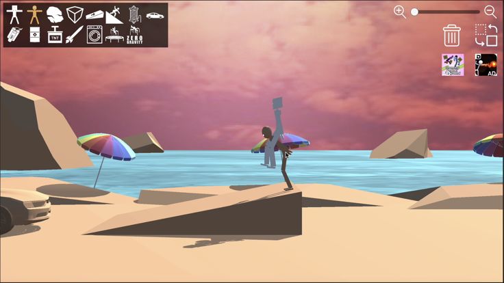 Beach Sand Physics Playground游戏截图
