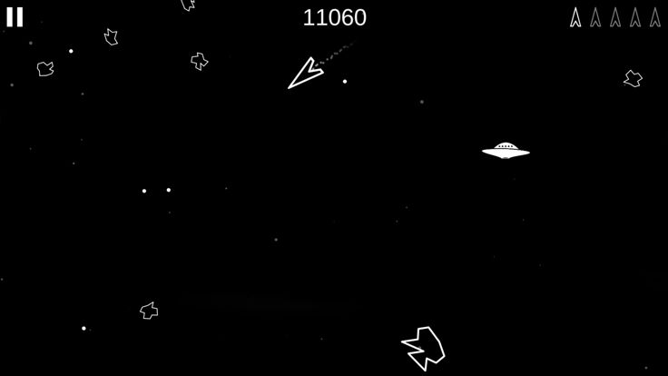 Asteroids -retro space shooter游戏截图