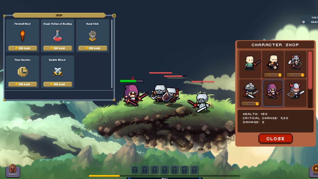 Widget Warriors游戏截图