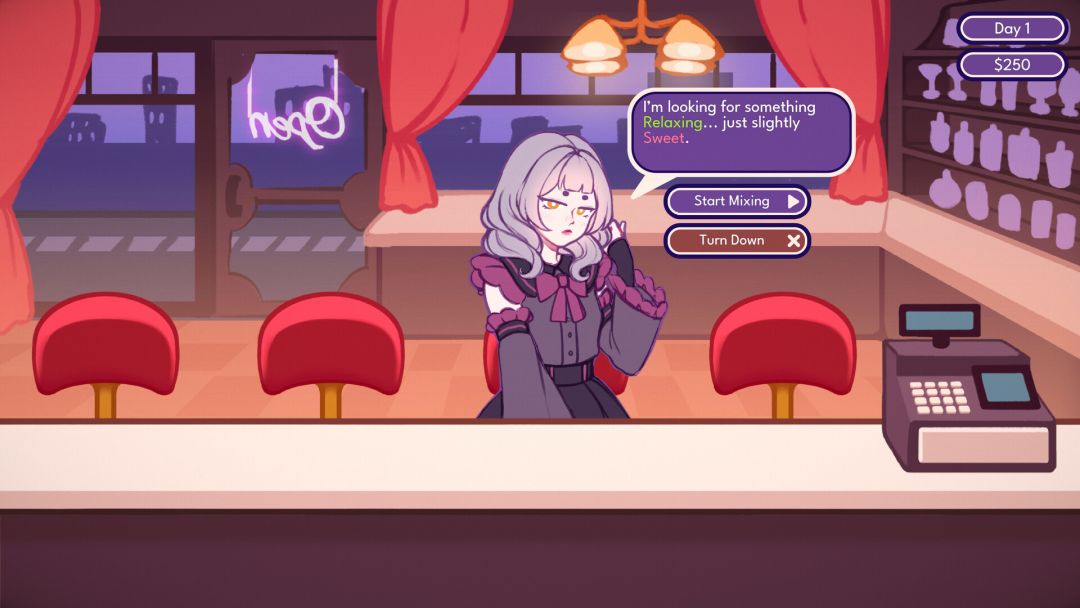 调酒师模拟器游戏截图