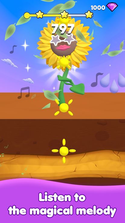 Dancing Sunflower:Rhythm Music游戏截图