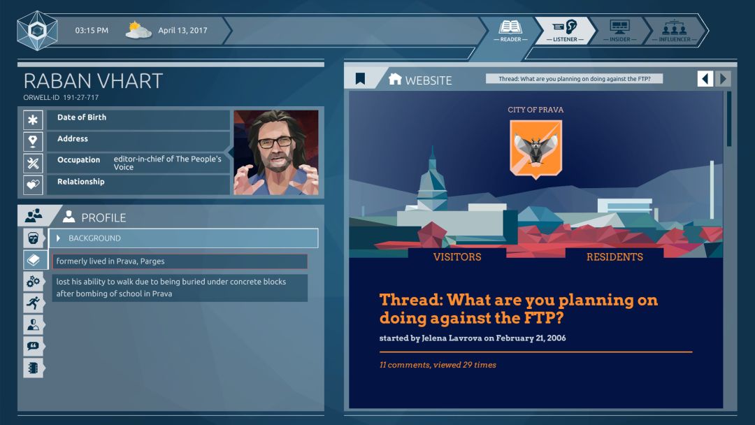 Orwell: Ignorance is Strength游戏截图