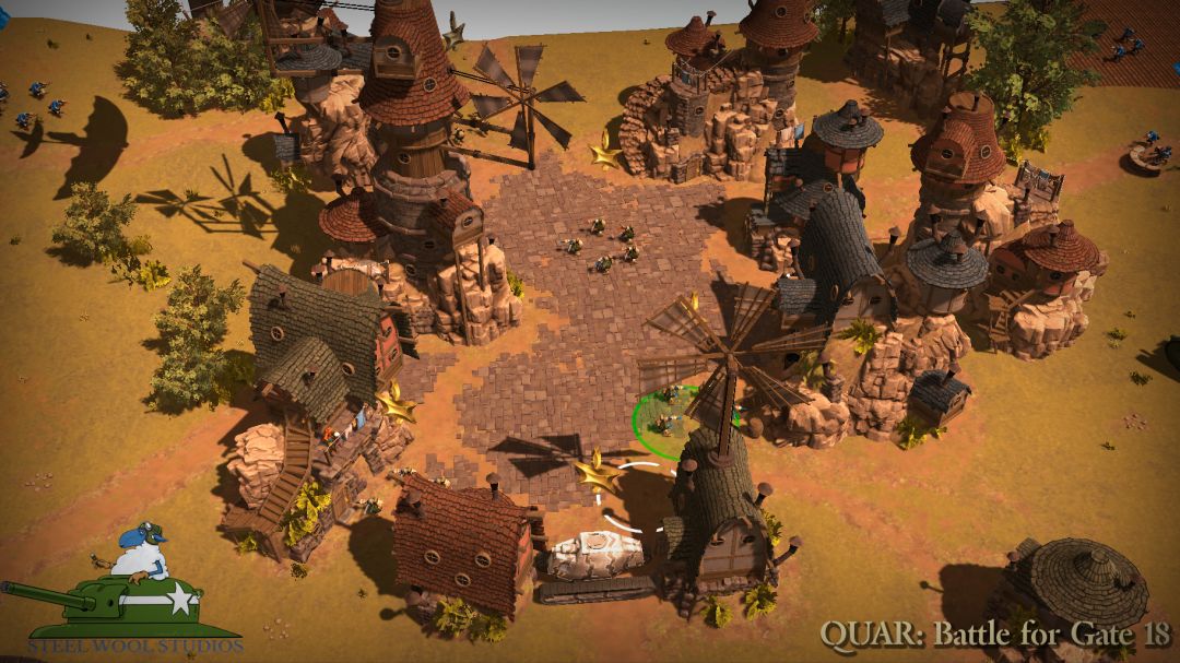 Quar: Battle for Gate 18游戏截图