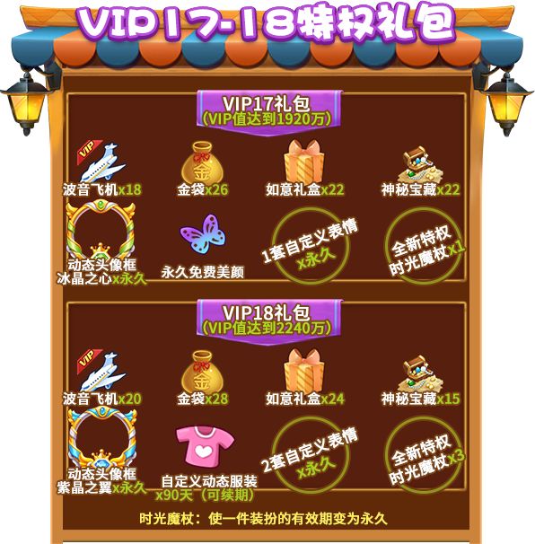 《推理学院》顶级VIP特权出炉！快来围观VIP17-18的奖励清单截图