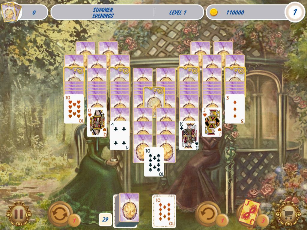 Solitaire Victorian Picnic 2游戏截图