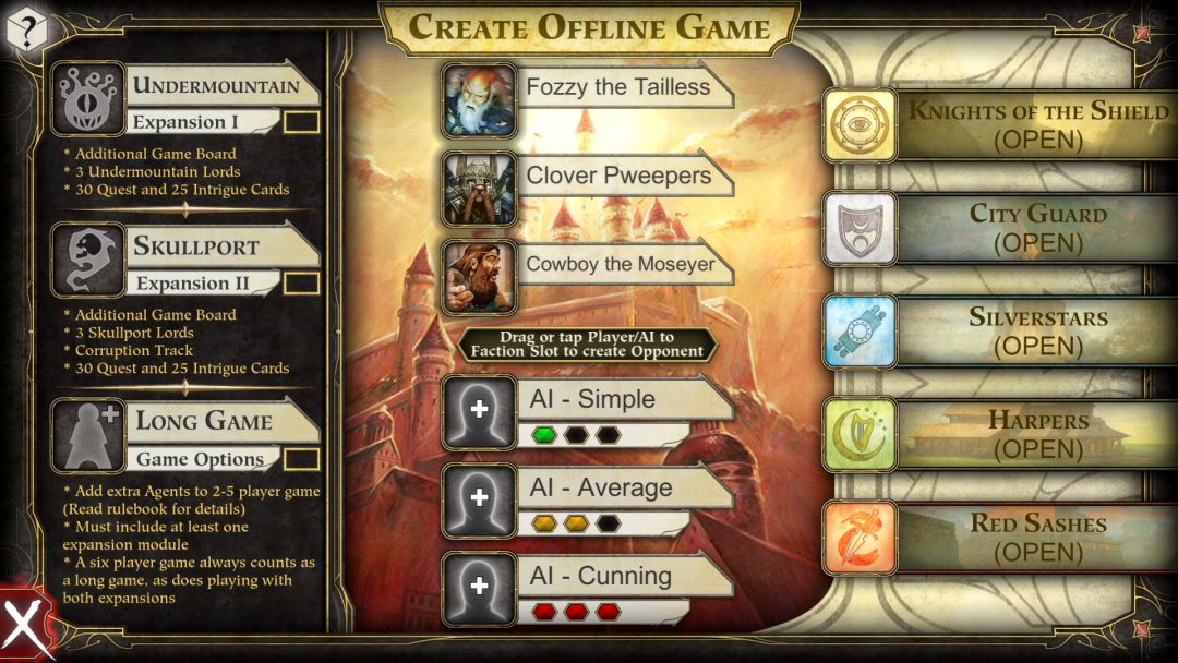 D&D Lords of Waterdeep游戏截图