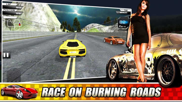 Car Racing Challenge Double Down Competition Free游戏截图