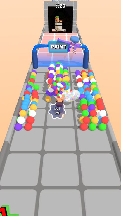 Color Bullets Run游戏截图