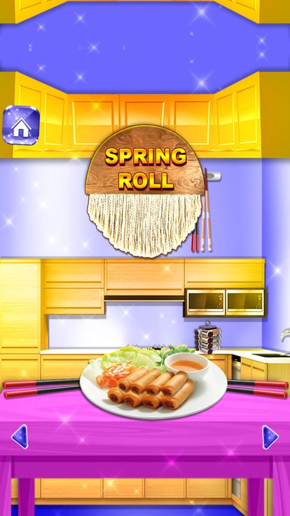 Lunar Chinese Food Maker Game游戏截图