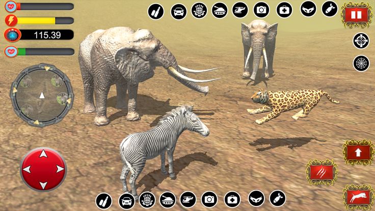 Wild Cheetah Animal Simulator游戏截图