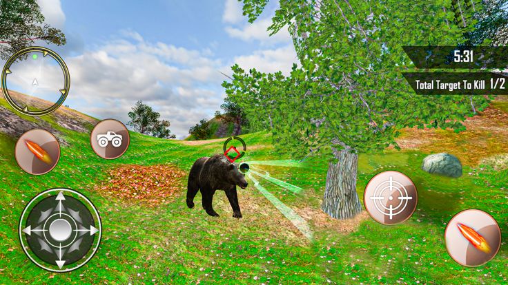 Dinosaur Hunter Shooter Sniper游戏截图