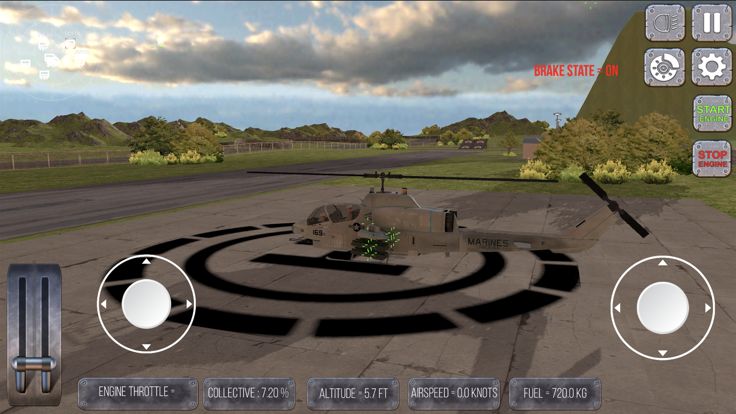 Helicopter Search Simulator游戏截图