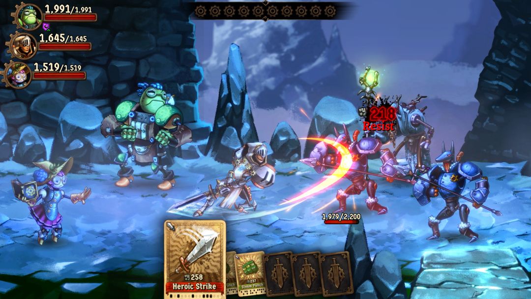 SteamWorld Quest: Hand of Gilgamech游戏截图