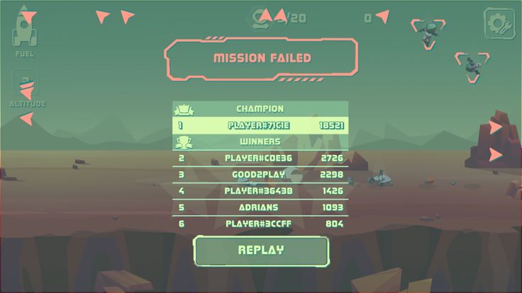 Mars Rescue: rocket simulator游戏截图