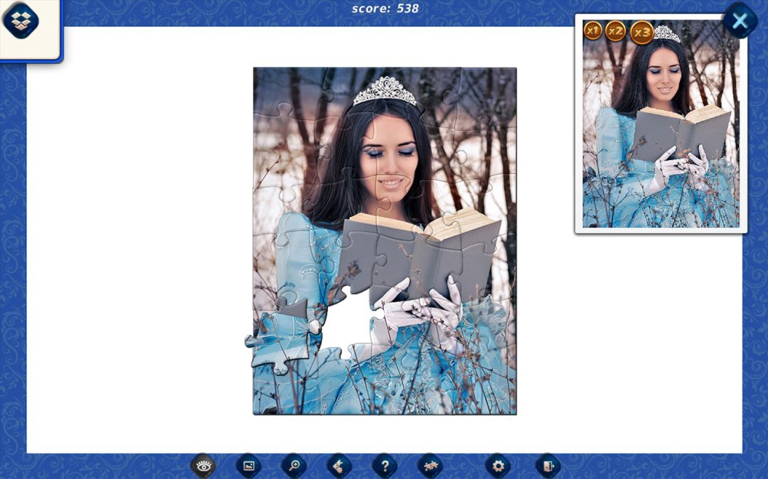 1001 Jigsaw. Ice Age游戏截图