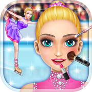 冰雪公主花样滑冰 - 免费女孩游戏icon