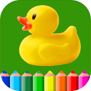 图画书和绘画游戏为幼儿HD - 七彩儿童教育绘画比赛为小孩男孩和女孩1+icon