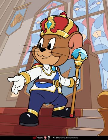 国王杰瑞·威严权杖丨只有永恒的爱才能统治一切，并带领子民走向最后的胜利！