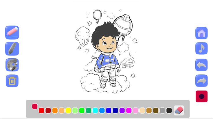 Colouring & Drawing Kids Games游戏截图
