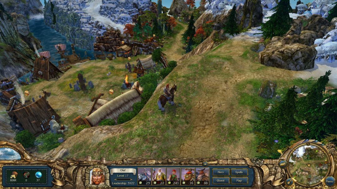 King's Bounty: Warriors of the North游戏截图