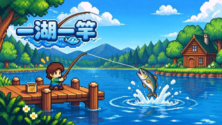 一湖一杆 封面