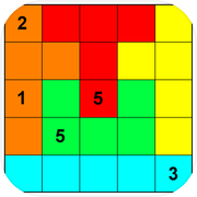 变形数独5 - 拼图数独 5x5