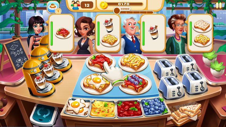 Cooking Island: Food Games游戏截图