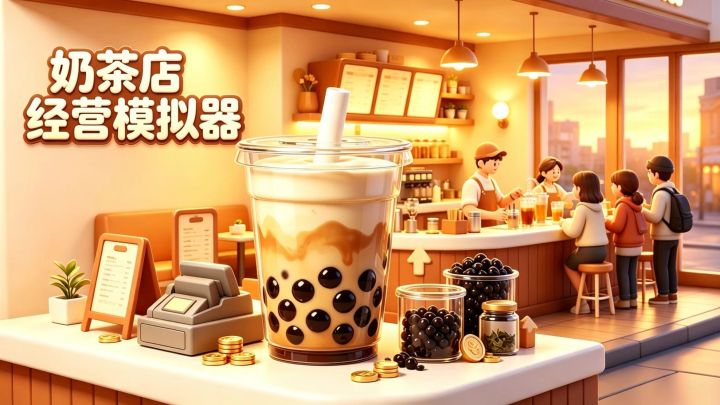 奶茶店经营模拟器 封面