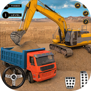 City Excavator Simulator Gameicon