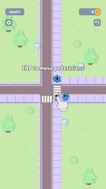 Crossing Challenge 3D游戏截图