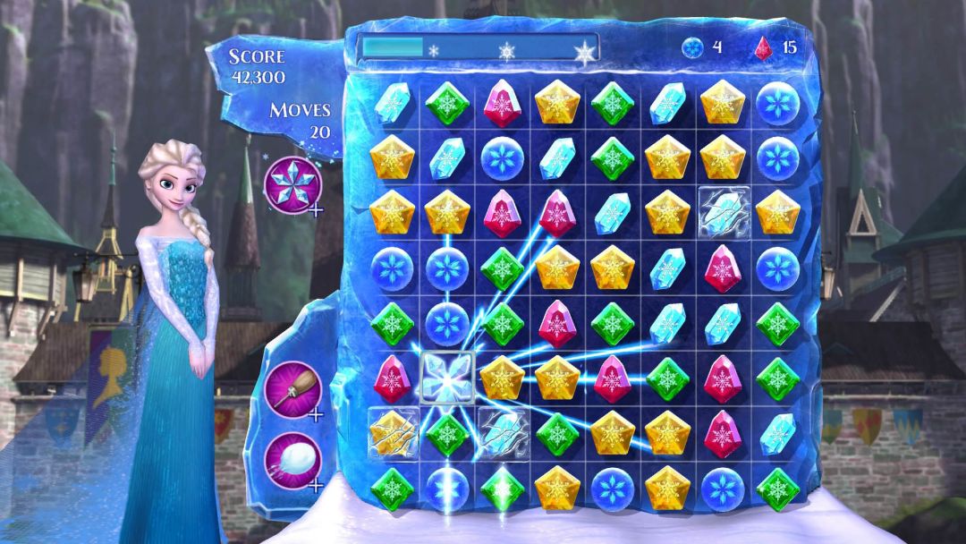 Frozen Free Fall: Snowball Fight游戏截图